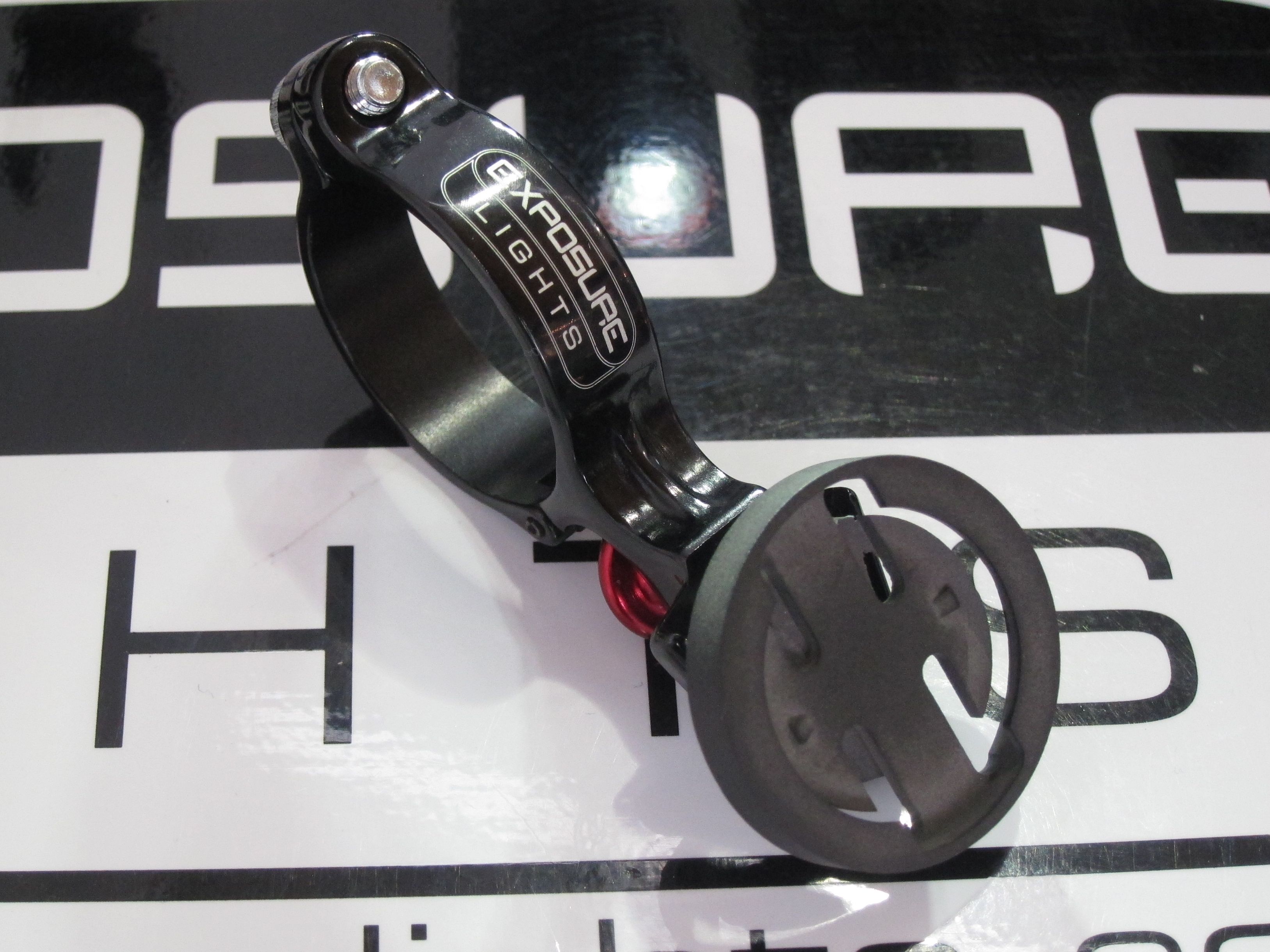 Exposure Lights reveal new Garmin mount at Eurobike road.cc